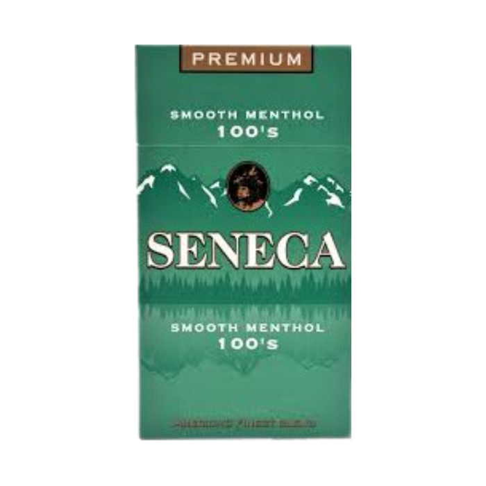 SENECA CIGARETTES SMOOTH MENTHOL 100S BOX — Rollies Tobacco